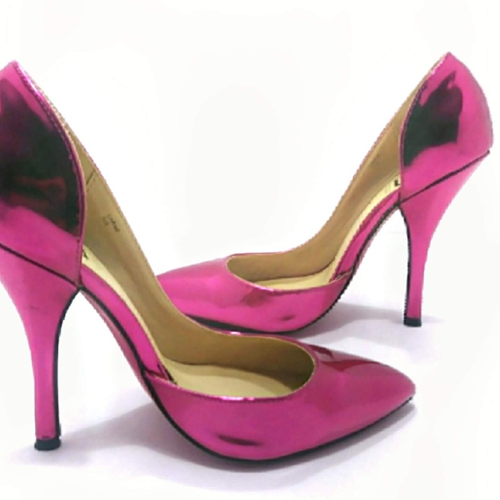 High Heel Women's 4inch Hot Pink  sizes 7 Heel